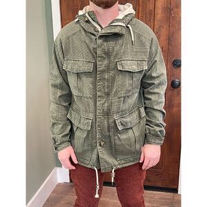 Deus Ex Machina Men's Size Medium Heavyweight Military Jacket
